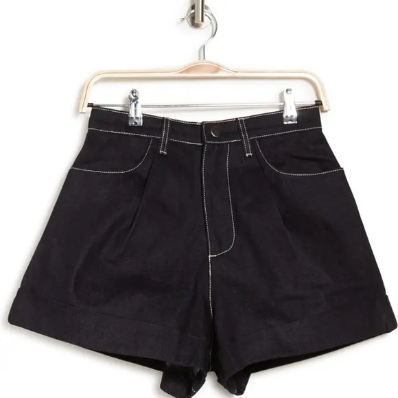 WeWoreWhat Cuff Shorts NWT Sz 24in - Picture 3 of 4